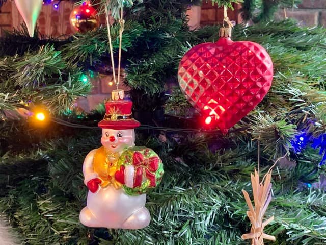 Christmas tree decorations in a private house in Brisbane, 2019, 01