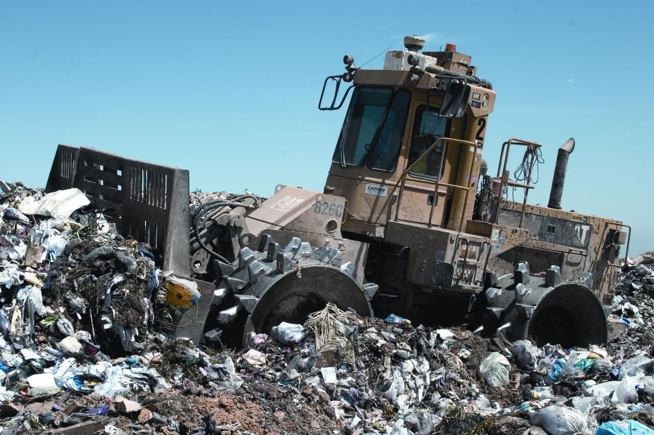 Landfill compactor