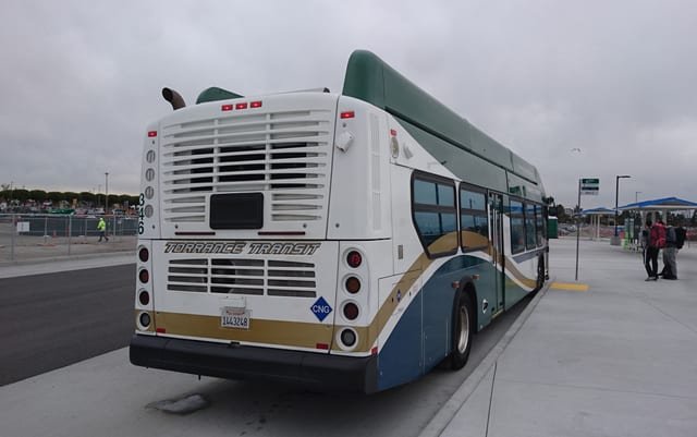 Torrance Transit 346 8 (Rear) LAX City Bus Center 11-Mar