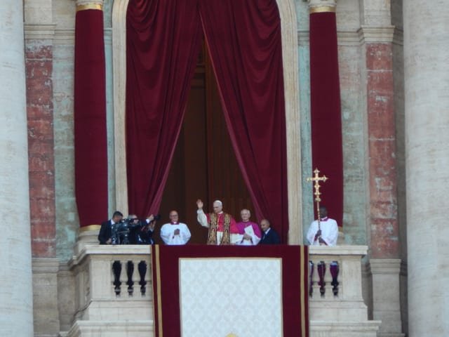 Pope Leo XIV Waving