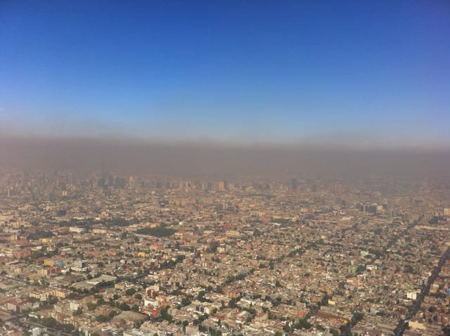 AerialViewPhotochemicalSmogMexicoCity 2