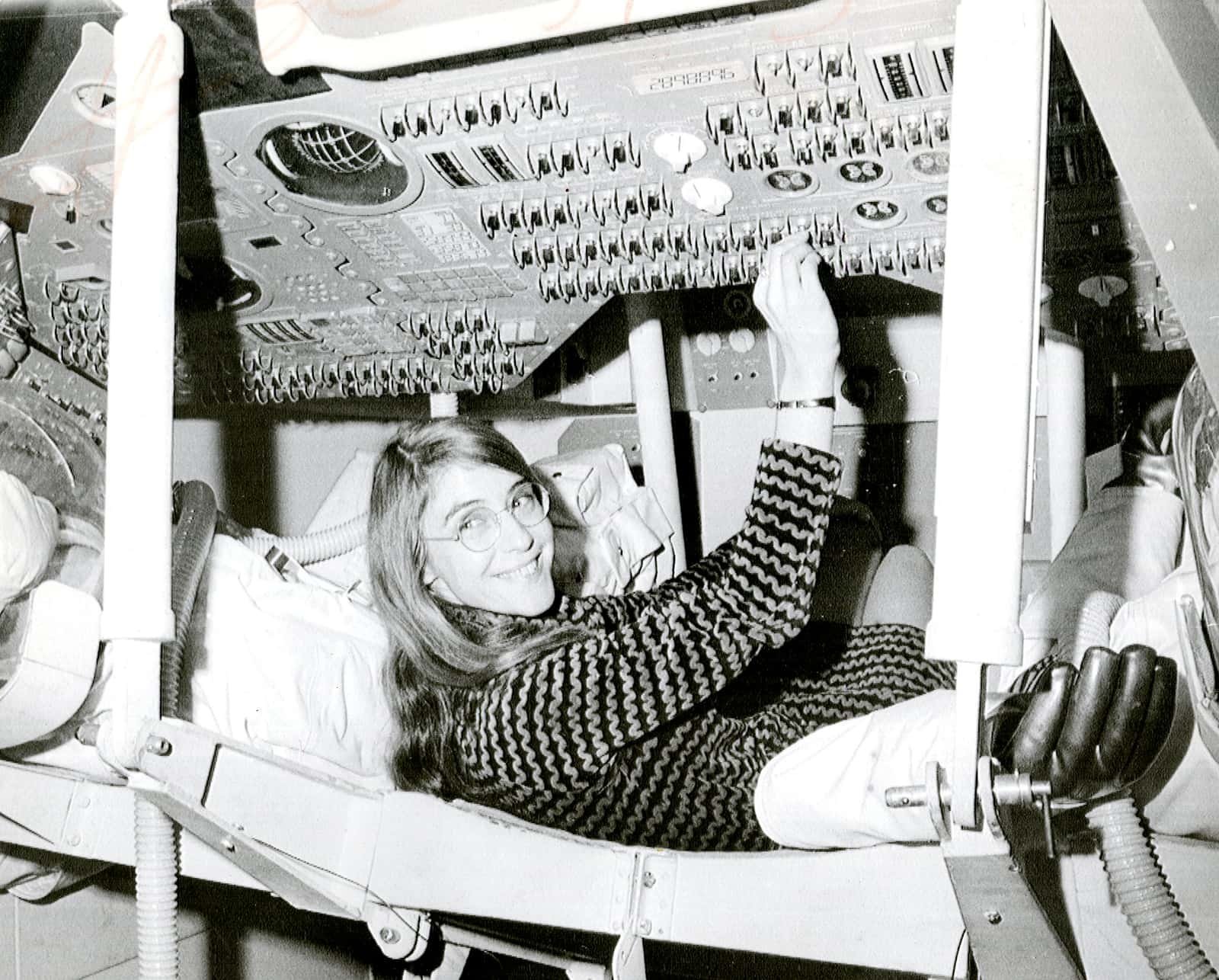 Margaret Hamilton in action
