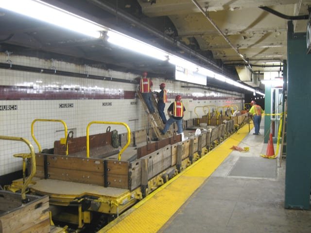 Pipelayers at work on a buried line